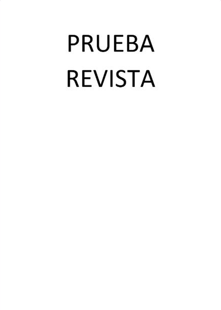 Portada de ejemplo del artículo de prueba